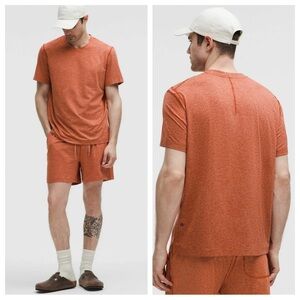 Lululemon Men’s Soft Jersey Short-Sleeve Shirt Top Lightweight Heathered